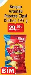 RUFFLES KETÇAP AROMALI PATATES CİPSİ RUFFLES KETÇAP AROMALI PATATES CİPSİ